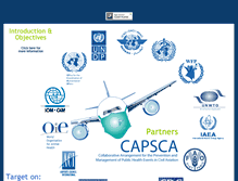 Tablet Screenshot of capsca.org